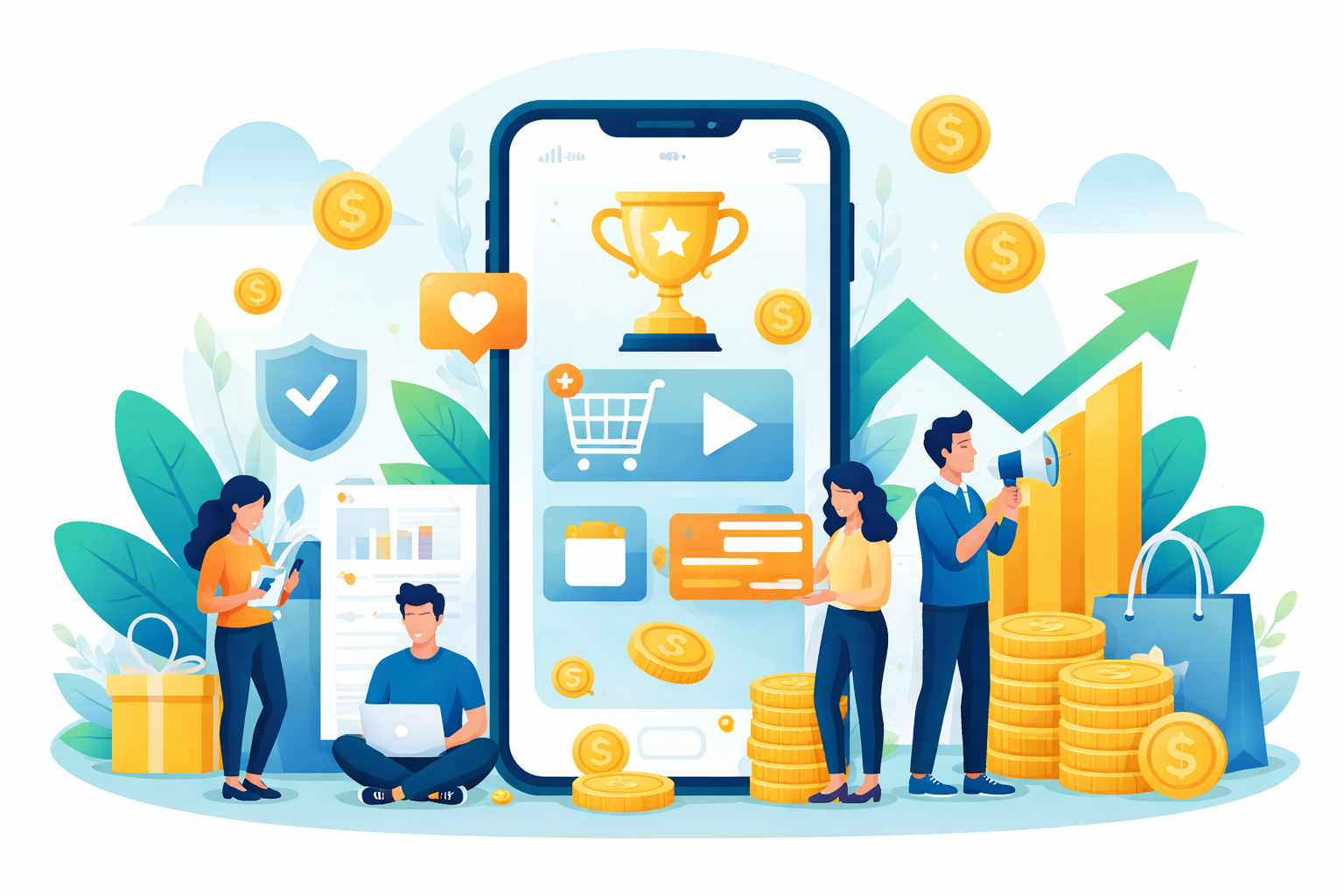 Top App Features That Actually Drive Revenue, Not Just Downloads